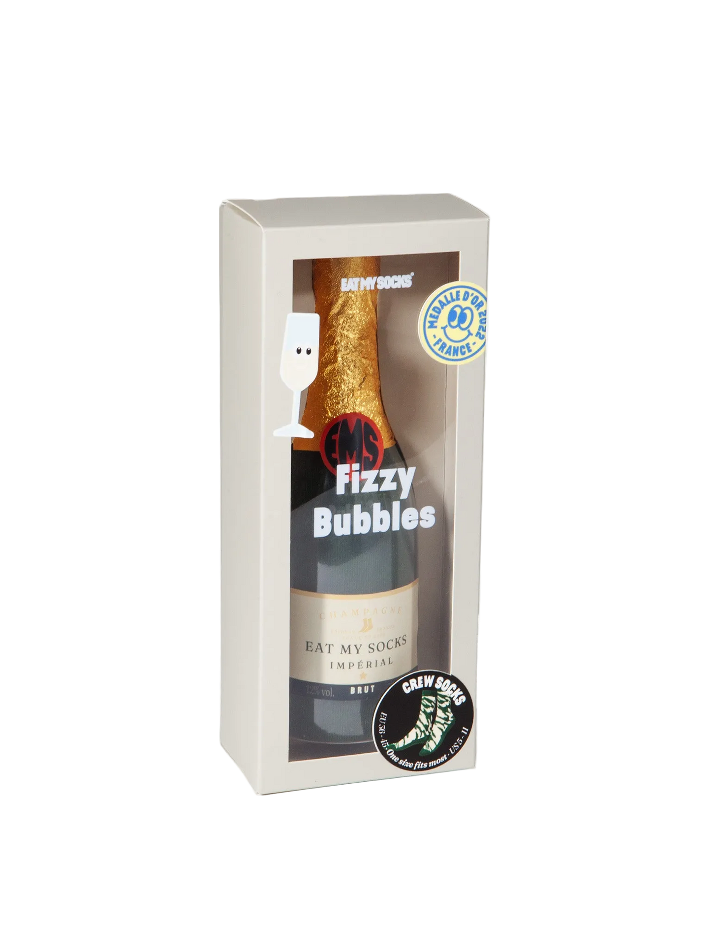 Calcetines Fizzy Bubbles - Packaging 3D