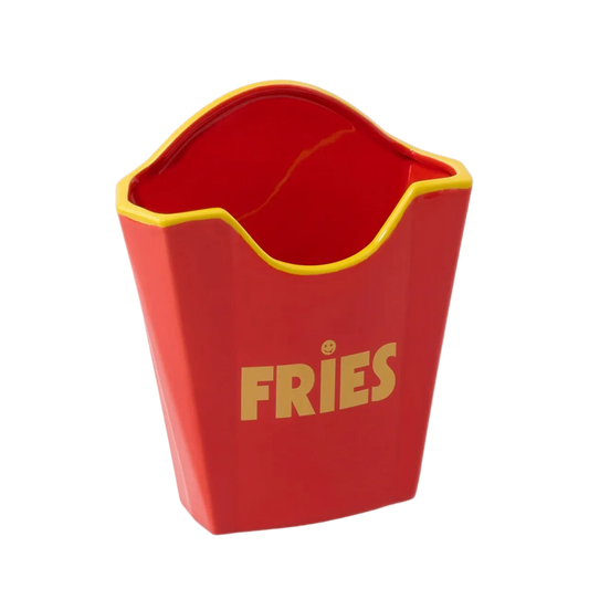 Jarrón/Organizador Cajita de Patatas Fritas