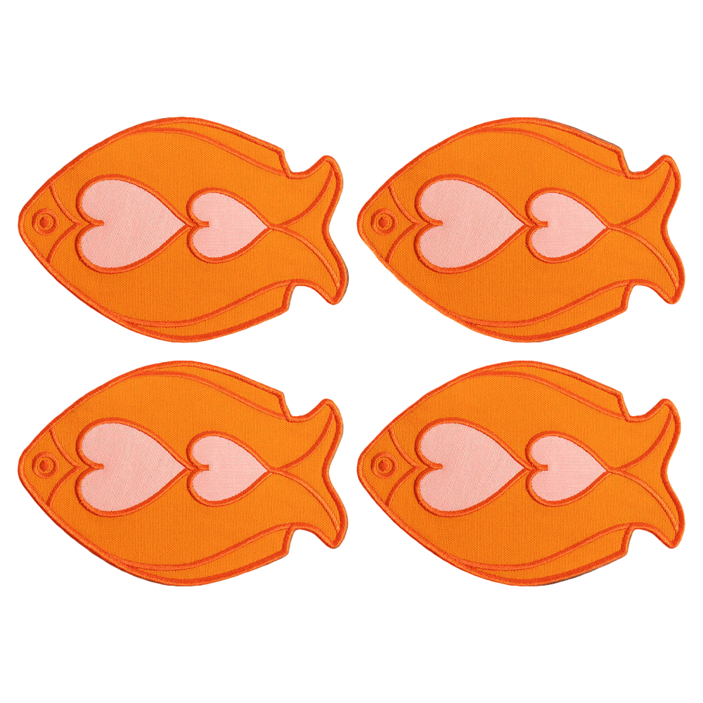 Posavasos Fish Splash (Set de 4)