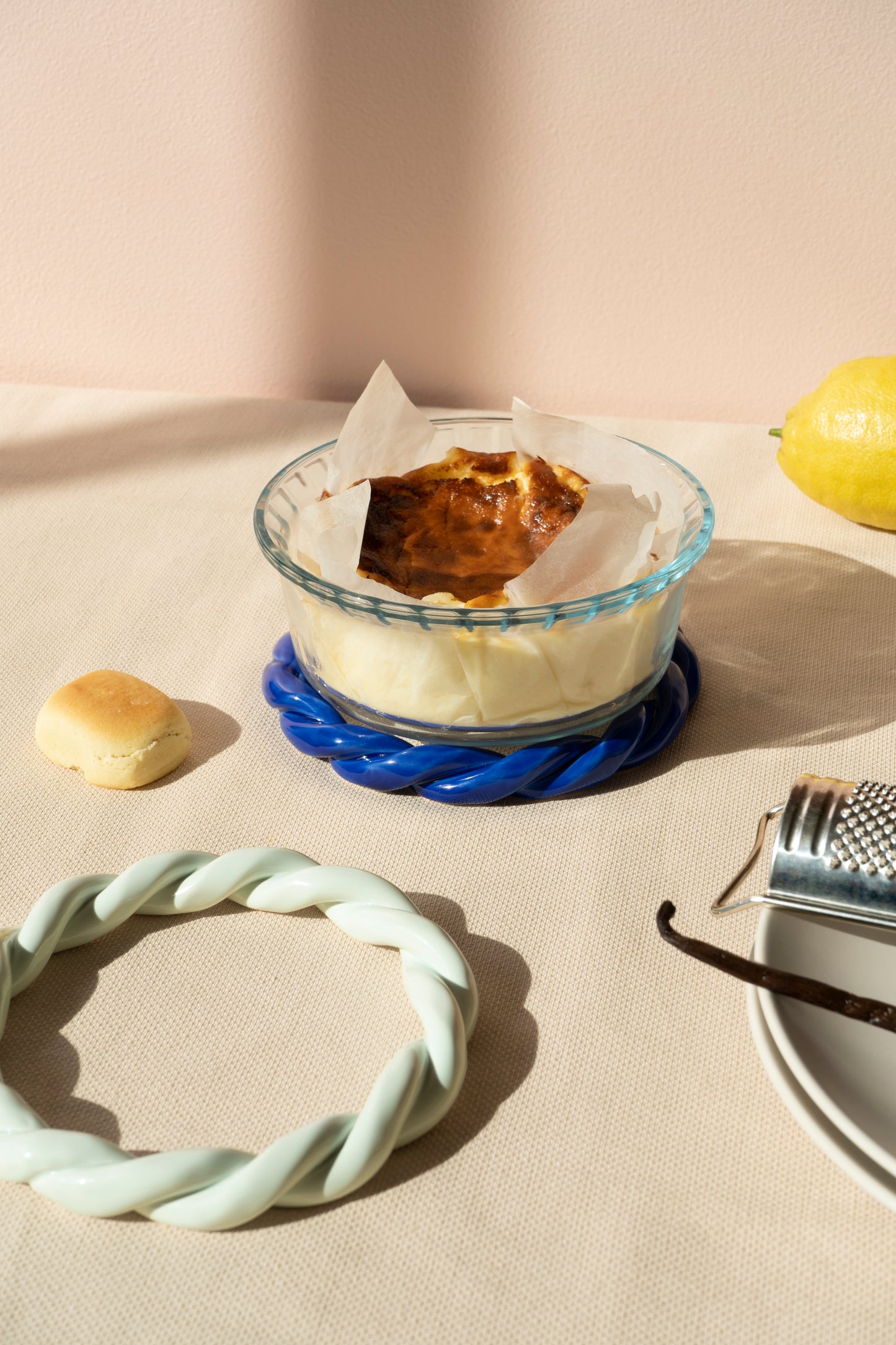 Salvamanteles Sicilia - Azul Oscuro