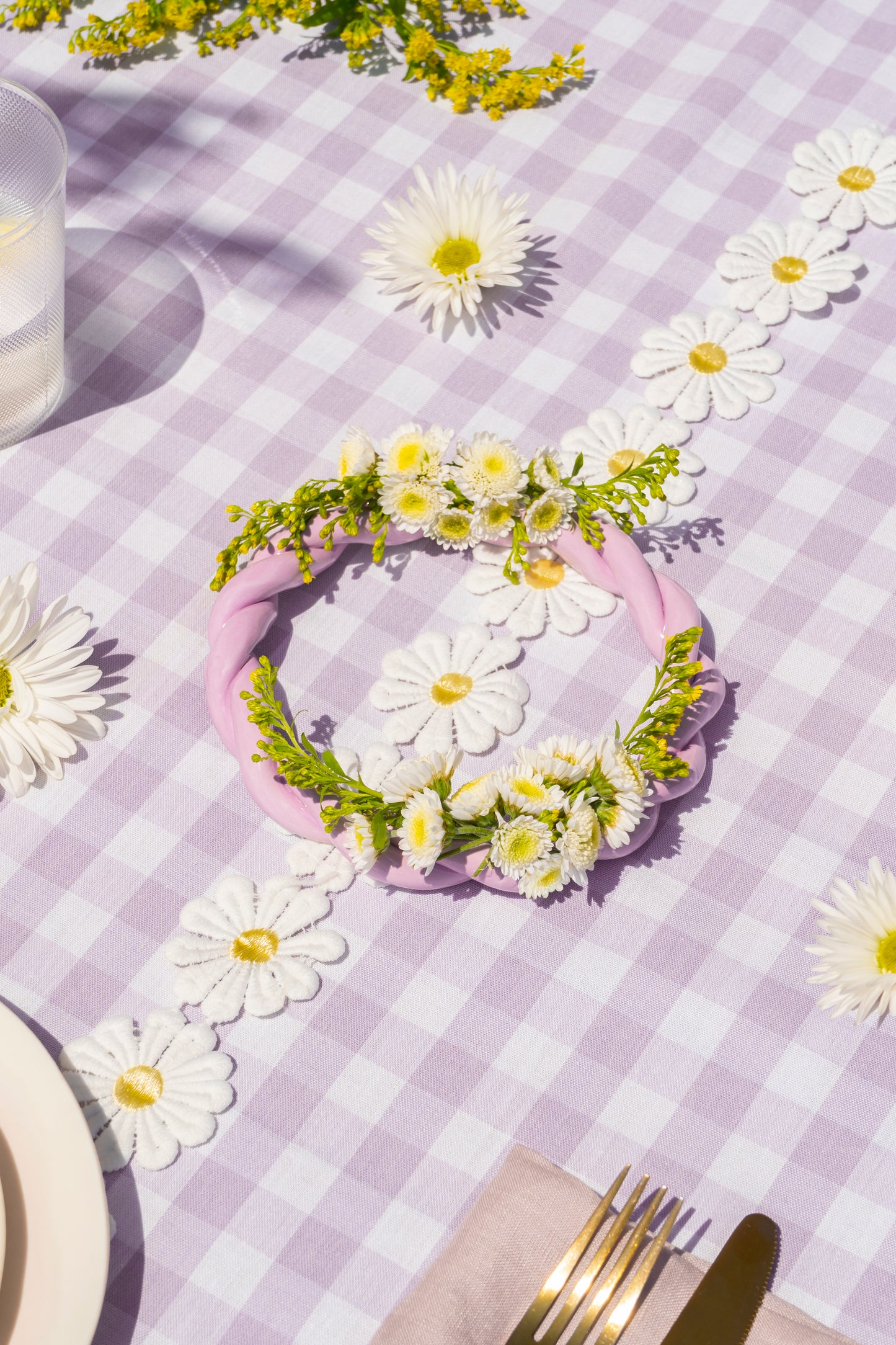 Salvamanteles Sicilia - Azul Oscuro