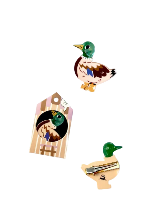 Pinzas pequeña Pato con Botas