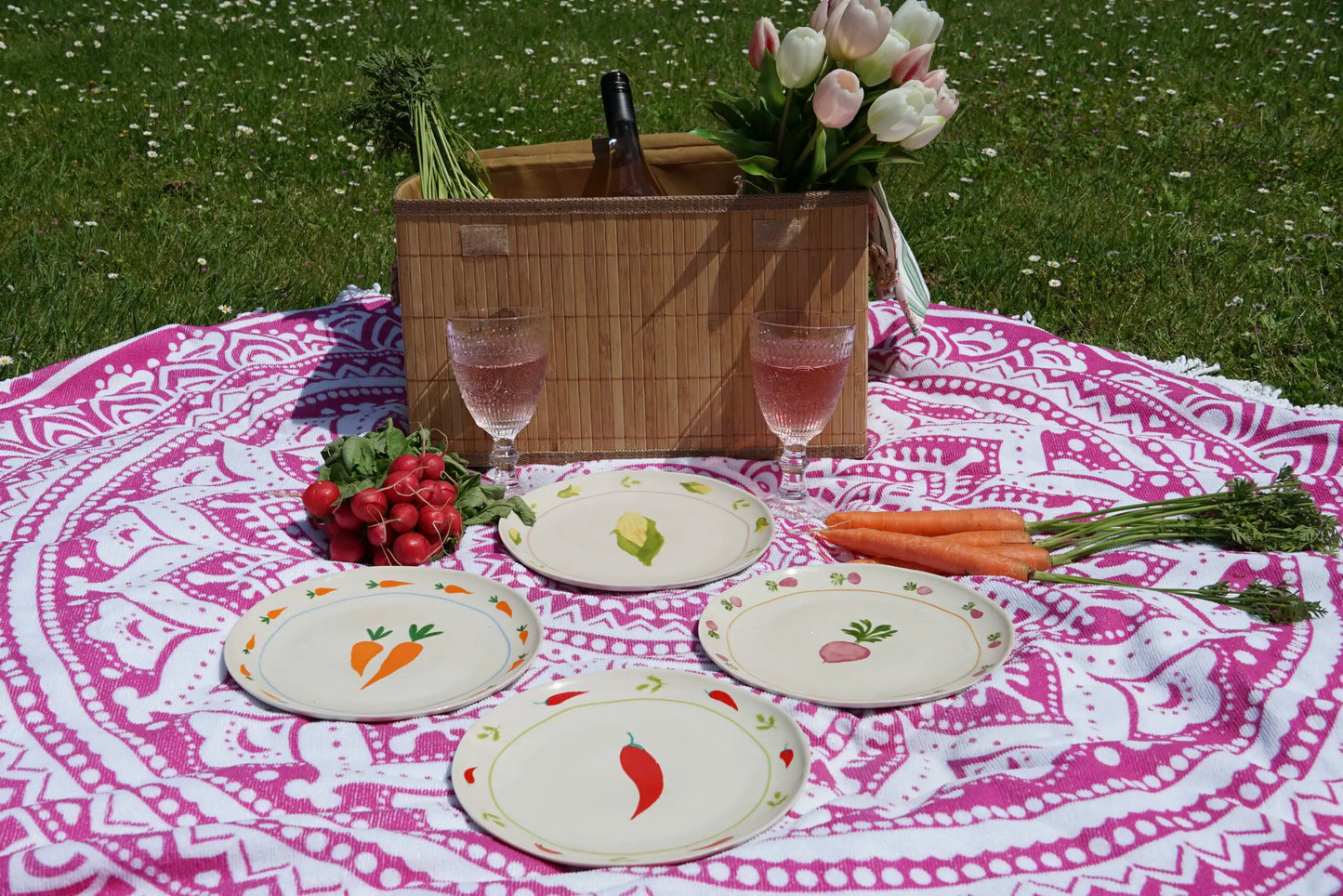 Platos Verduras - Set de 4
