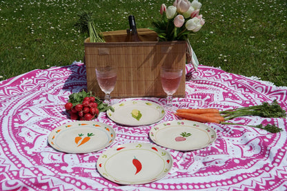 Platos Verduras - Set de 4