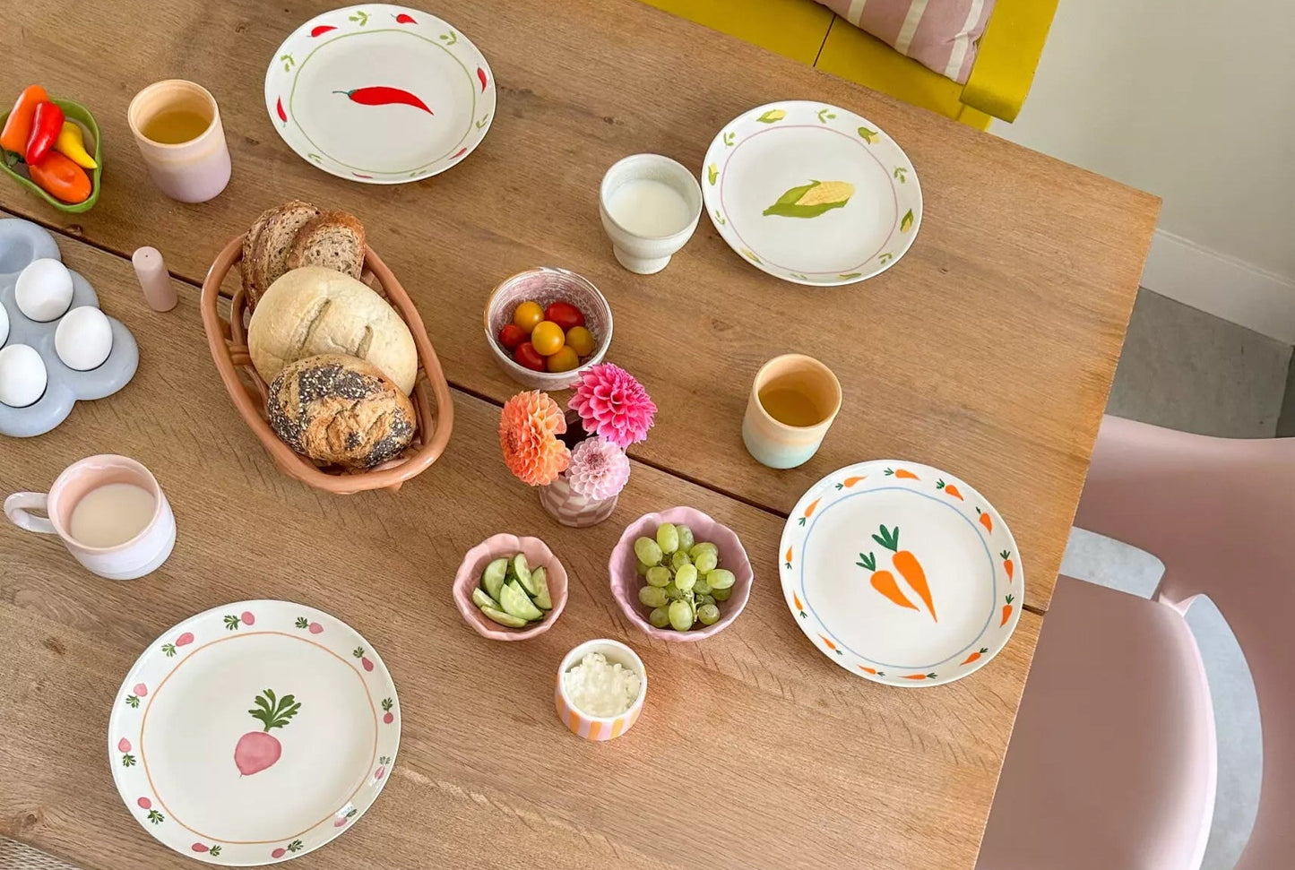 Platos Verduras - Set de 4