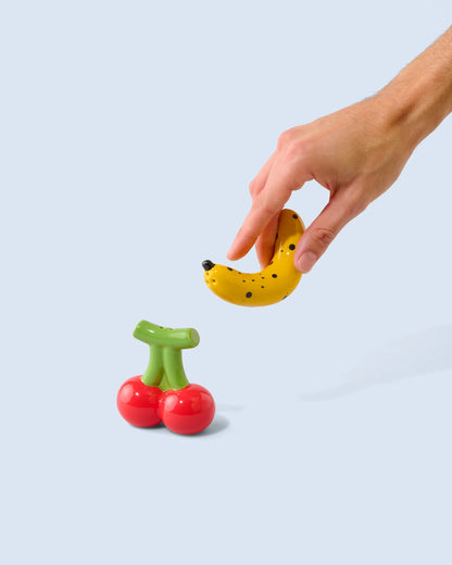 Salero y pimentero Banana Cereza