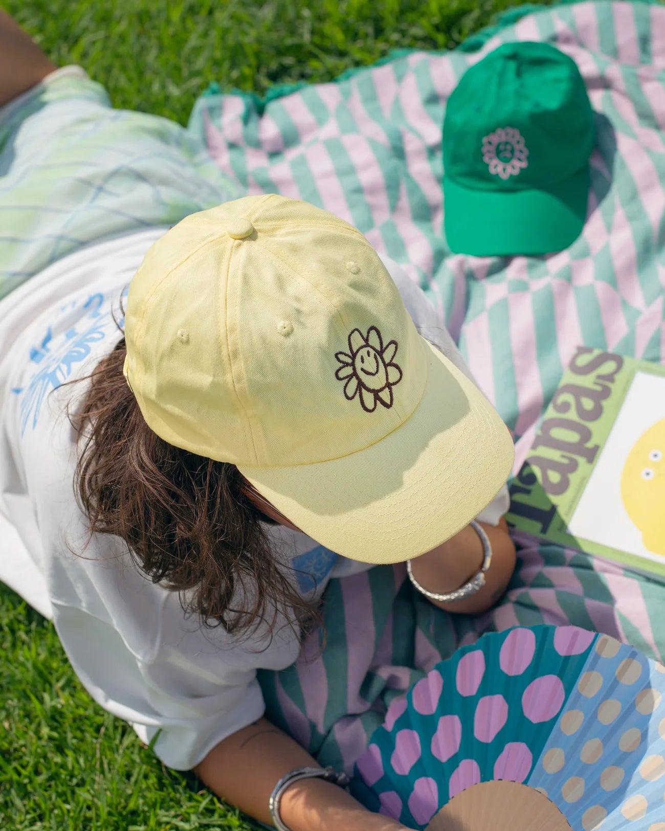 Gorra Silly Flower - Amarillo