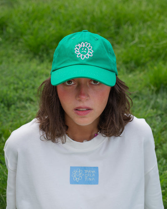 Gorra Silly Flower - Verde