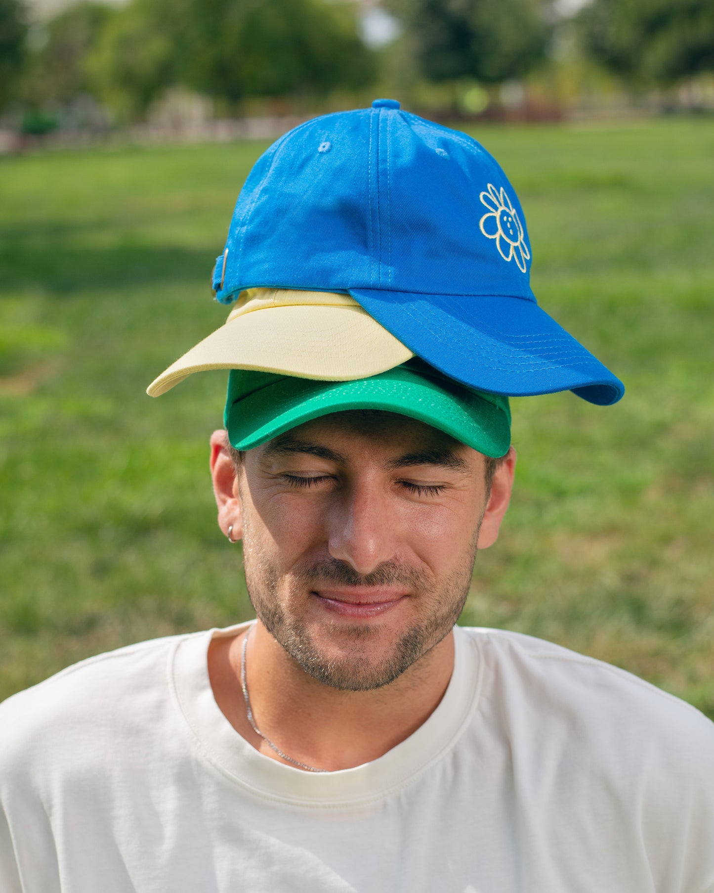 Gorra Silly Flower - Amarillo