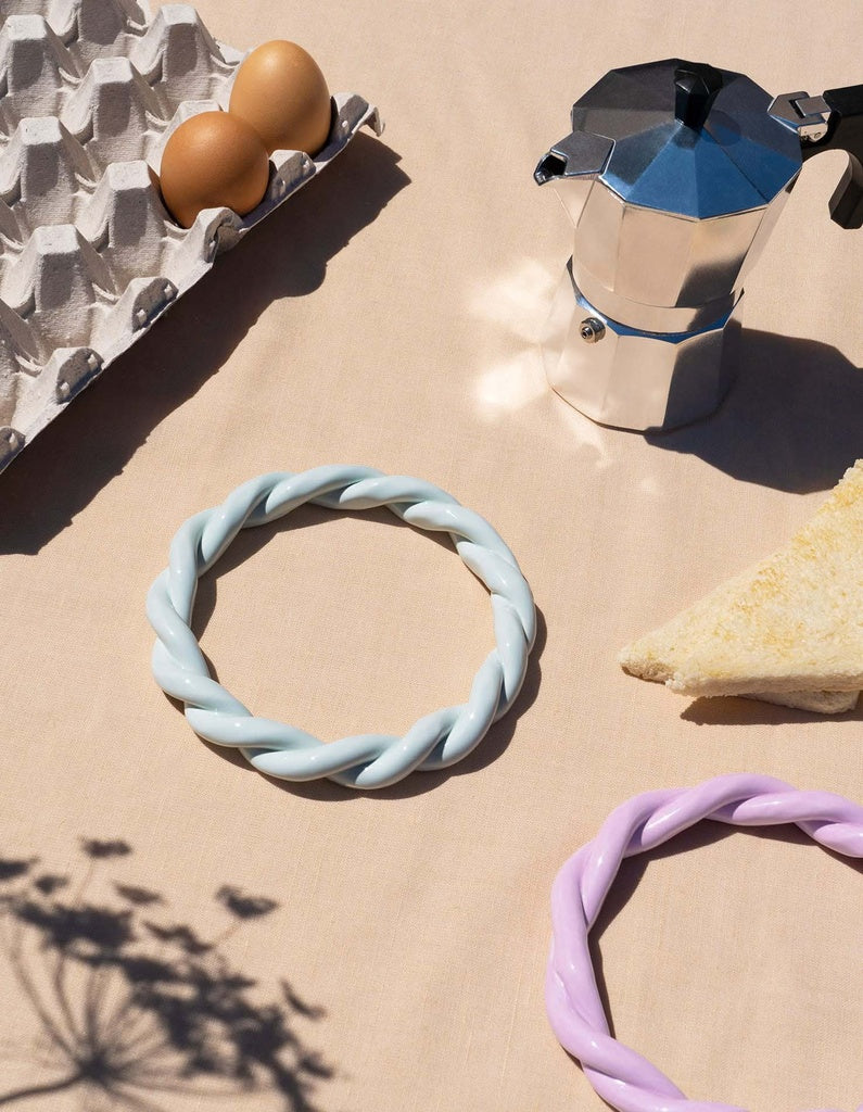 Salvamanteles Sicilia - Azul Claro