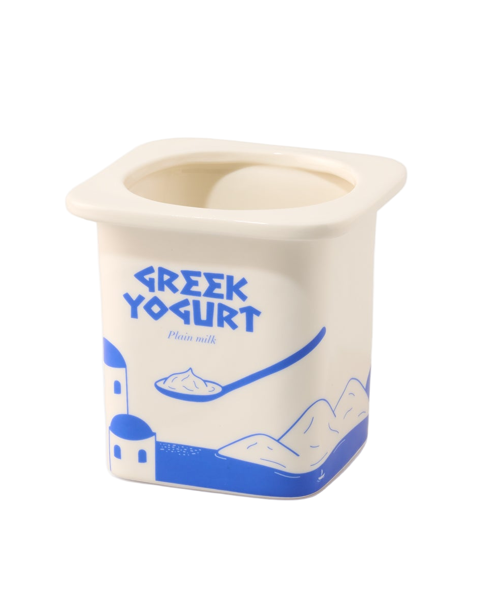 Jarrón/Macetero Greek Yogurt