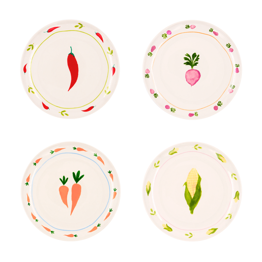 Platos Verduras - Set de 4
