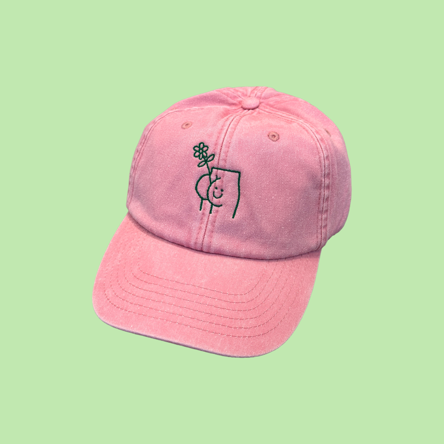 Gorra "Tener una flor en el culo" - Rosa