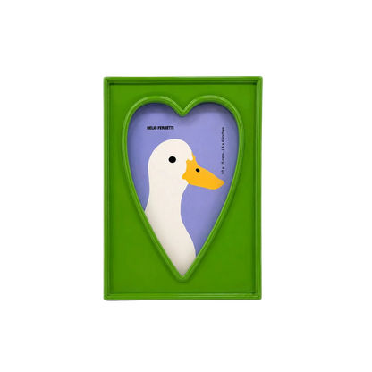 Marco de fotos Corazón Verde