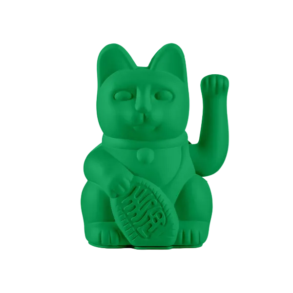 Lucky Cat Verde Fuerte
