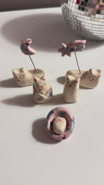 Belén de Navidad Gatitos